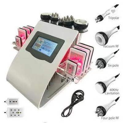 máquina multipolar do emagrecimento do corpo da perda de peso do RF da cavitação 40K ultrassônica
